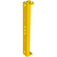 Lego podpěra 2x2x13, žlutá (6072694)